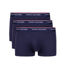 Tommy Hilfiger Tommy Hilfiger 3 darab boxer 3P Lr Trunk 1U87903841 Sötétkék