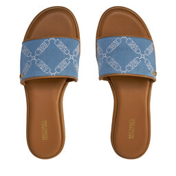 

Шльопанці MICHAEL Michael Kors 40R4SYFA2Y Blu Haze Mlt 449, Голубий