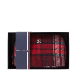 

Косметичка Tommy Hilfiger Washbag Check AW0AW158570GZ Check 0GZ, Червоний