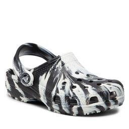 

Шльопанці Crocs Classic Marbled Clog 207464 Black/White, Чорний