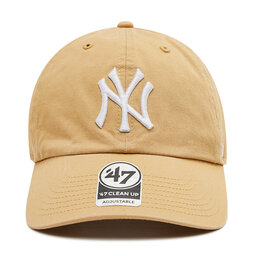 

Бейсболка 47 Brand New York Yankees Clean Up B-RGW17GWS-LT Light Tan, Коричневий