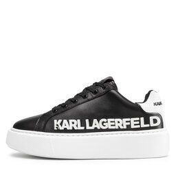 

Снікерcи KARL LAGERFELD KL62210 Black/White Lthr, Чорний