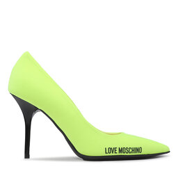 

Туфлі на шпильці LOVE MOSCHINO JA10089G1GIM5400 Fluo Giallo, Жовтий