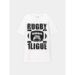 Coccodrillo Coccodrillo T-Shirt WC4143221VBA Λευκό Regular Fit