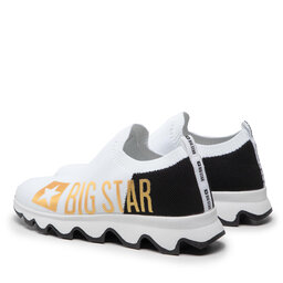 

Снікерcи Big Star Shoes JJ274A142 White/Black/Gold, Білий