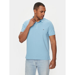 Tommy Hilfiger Tommy Hilfiger Pólóing 1985 MW0MW17771 Kék Slim Fit