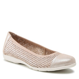 Caprice Baleriny Caprice 9-22151-28 Taupe Sue.Met 354