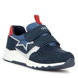 Geox Sneakers Geox B Pyrip Boy B364YB 022BC C0735 S Navy/Red