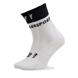 Compressport Skarpety wysokie unisex Compressport Mid Compression V 2.0 SQTU3540002 Biały