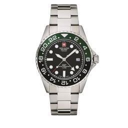 Swiss Alpine Military Sat Swiss Alpine Military 7052.1138 Silver/Green