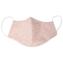 

Текстильна маска Calvin Klein Face Cover Single K60K608837 Pink Mono 0JX, Рожевий