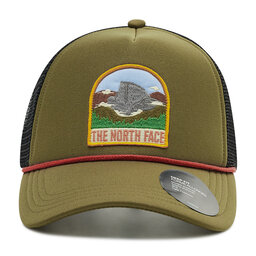 

Бейсболка The North Face Valley Trucker NF0A55IT37U-1 Military Olive, Зелений