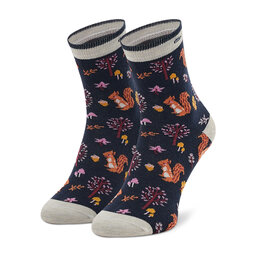 Cabaïa Calcetines altos para mujer Cabaïa Frederique & Adam SOKFW22 Azul marino