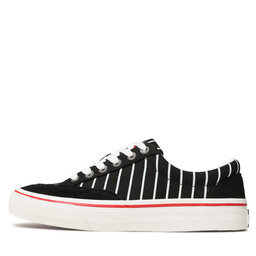 

Кросівки Tommy Jeans Skate Canvas Stripes EM0EM01153 Black BDS, Чорний
