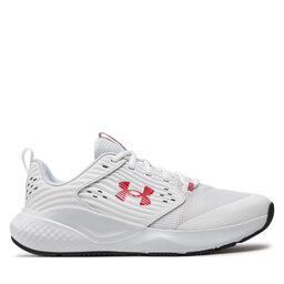 Under Armour Buty Under Armour Ua Charged Commit Tr 4 3026017-103 White/Distant Gray/Red