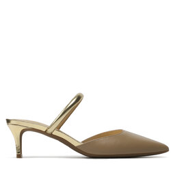 

Шльопанці MICHAEL Michael Kors Jessa Flex Mule 40R3JSMP1L Camel, Бежевий