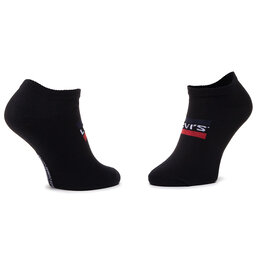 

Набір 2 пар низьких шкарпеток unisex Levi's® 37157-0165 Black, Чорний