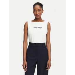 Tommy Hilfiger Tommy Hilfiger Top Classic WW0WW50947 Weiß Regular Fit