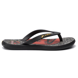 

В'єтнамки Rider Universal Kids 82670 Grey/Black/Red 20122, Чорний