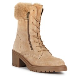 Geox Botine Geox D Damiana D36QCB 022BH CS65A Toffee/Beige