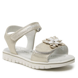 Lumberjack Обувки Lumberjack SANDAL WITH FLOWER GOLD/WHITE
