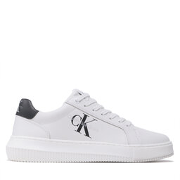 

Снікерcи Calvin Klein Jeans Chunky Cupsole Monologo YM0YM00681 White/Black 0K4, Білий