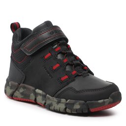 Geox Зимни обувки Geox J Flexyper B.B Abx A J949XA 032FU C0048 S Black/Red
