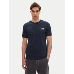 Mustang Mustang T-Shirt Austin 1016280 Dunkelblau Regular Fit