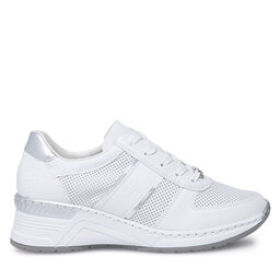 Rieker Sneakers Rieker N4315-80 Alb