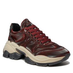 Bronx Batai Bronx Platform sneakers 66462B-P Dust Burgundy/Black 3737