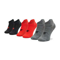 4F Set di 3 paia di calzini corti da donna 4F HJL22-JSOM005 24M/62N/21S