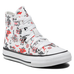 Converse Trampki Converse Ctas Hi 372874C White/University Red/Black