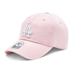 47 Brand Șapcă 47 Brand MLB Los Angeles Dodgers '47 CLEAN UP B-RGW12GWSNL-PTA Roz