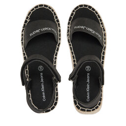 

Еспадрильї Calvin Klein Jeans Rope Wedge V3A7-80839-1708 S Black 999, Чорний