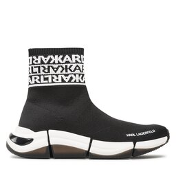 

Снікерcи KARL LAGERFELD KL63256 Black Knit Textile, Чорний