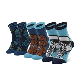 OVS Ankelstrumpor barn 3-pack OVS 1624663 Multicolor
