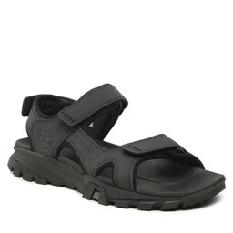 Timberland Basutės Timberland Lincoln Peak Strap Sandal TB0A5T5G0151 Black Leather