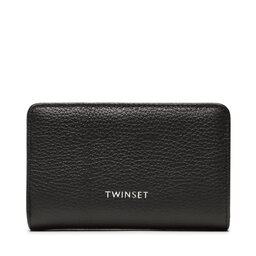 TWINSET Liels sieviešu maks TWINSET Portafoglio 231TB7238 Nero 00006