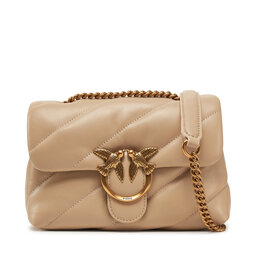 PINKO Torebka PINKO Love Puff Mini Cl PE 25 PLTT 100039 A0F2 Beżowy
