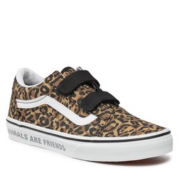 Vans Textilskor Vans Old Skool VN0A4UI1WKA1 Animal Chckrbr Lprd/Blk