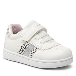 Geox Sneakersy Geox B Djrock G. C B251WC 000BC C0007 S White/Silver