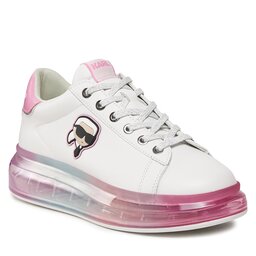 KARL LAGERFELD Tenisice KARL LAGERFELD KL62630N White Lthr w/Pink 01P
