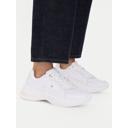 Tommy Hilfiger Sneakers Tommy Hilfiger Th Chic Runner Sneaker FW0FW09414 Weiß