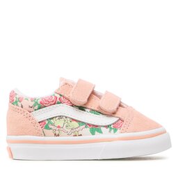 

Кросівки Vans Old Skool V VN0A4VJJN4N1 Frog Frolic Tropical Peac, Рожевий