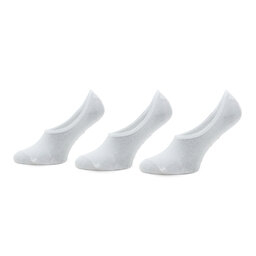 Dickies Lot de 3 paires de socquettes homme Dickies Invisible Sock DK0A4XJZ White WHX
