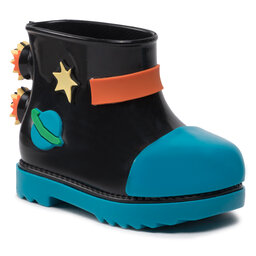Melissa Gumáky Melissa Mini Melissa Rain Boot + Fabula 33676 Blue/Black AF019