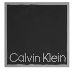 

Хустка Calvin Klein Aop Logo Jaquard Scarf 130X130 K60K611125 Ck Black BAX, Чорний