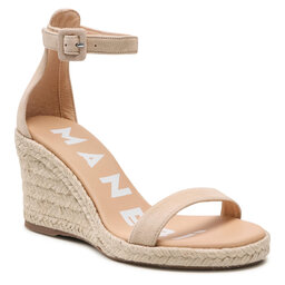 Manebi Еспадрили Manebi Wedge Sandals M 1.1 Wg Champagne Beige