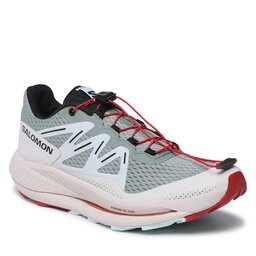 Salomon Scarpe Salomon Pulsar Trail L47210500 Lily Pad/Bleached Aqua/Hot Sauce