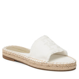 Tommy Hilfiger Espadrilles Tommy Hilfiger Flat Sandal FW0FW07103 Ecru Denim 0LE